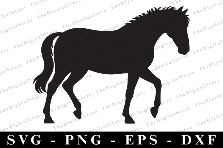 Horse Silhouette Image 23