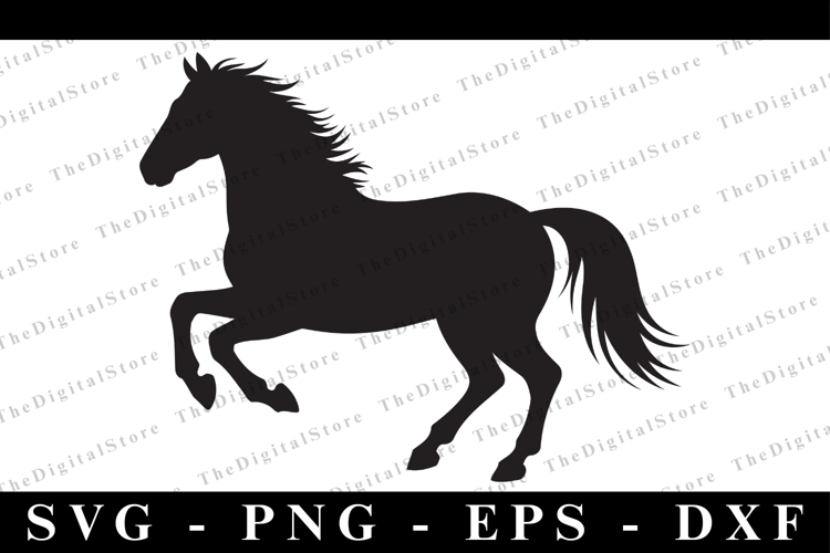Horse Silhouette Image 18
