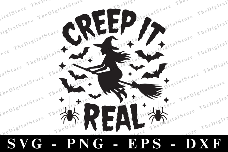 Creep it Real Svg | Halloween Svg | Cricut