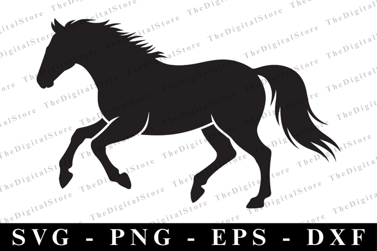Horse Silhouette Image 24