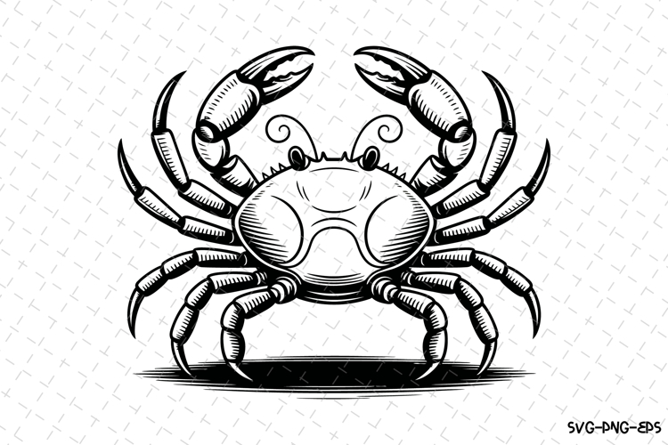 Crab Silhouette Image 13