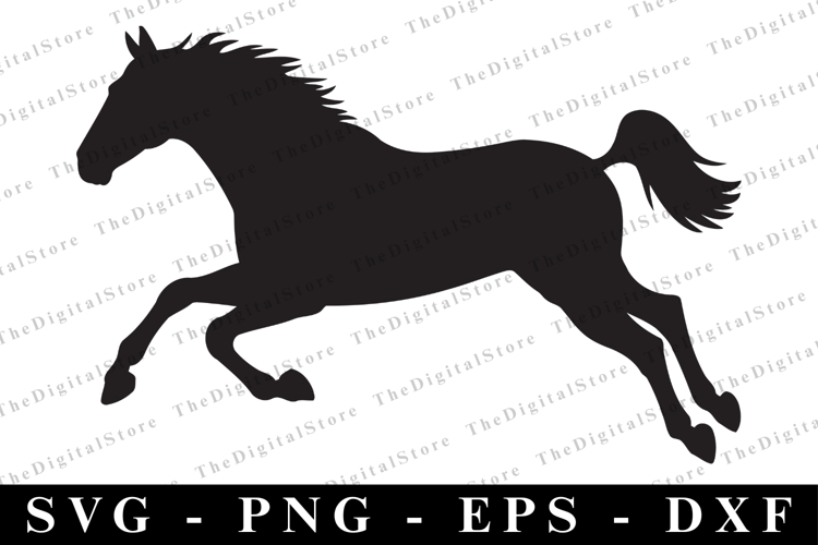 Horse Silhouette Image 13