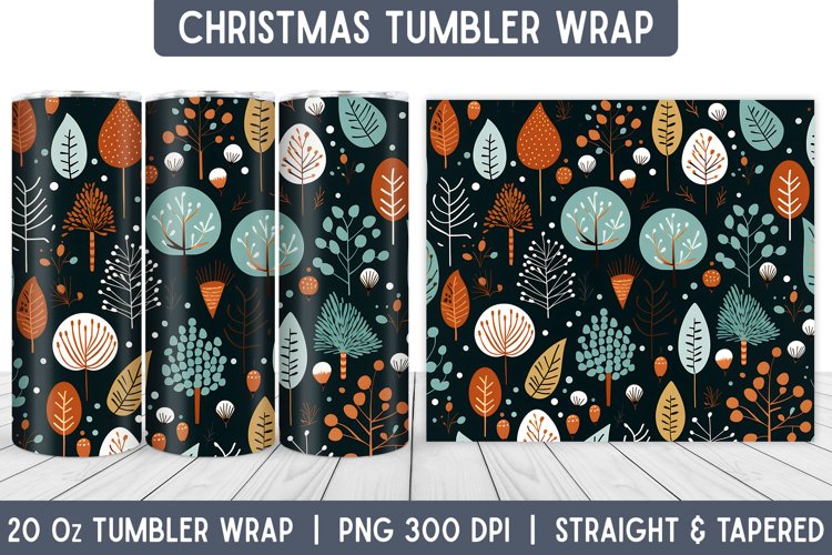 Christmas Tumbler Wrap Image 5