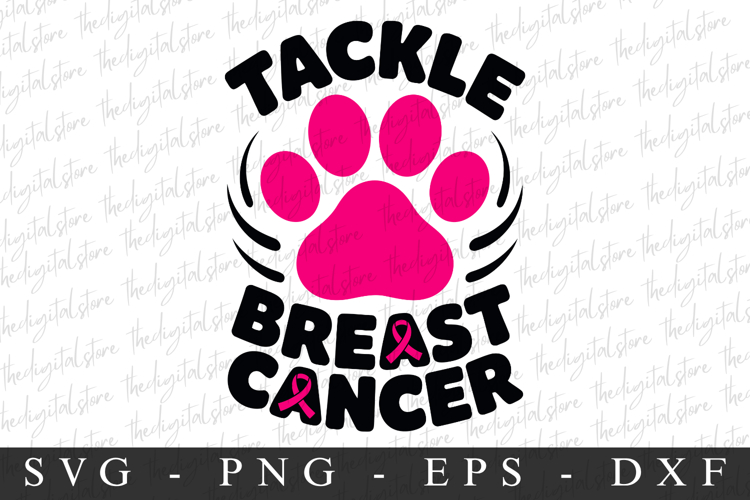 Tackle Breast Cancer PNG | Breast Cancer Awareness Png