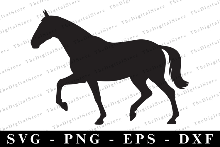 Horse Silhouette Image 9