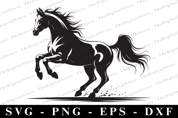 Horse Silhouette Image 10