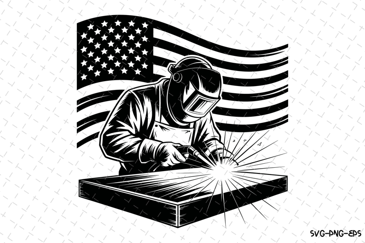 USA Welder Svg Design | Svg Cut Files | Cricut