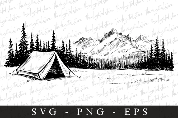Camping Svg | Camping Svg | Svg Cut Files