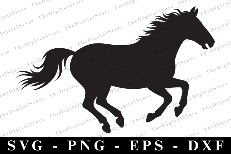 Horse Silhouette Image 10