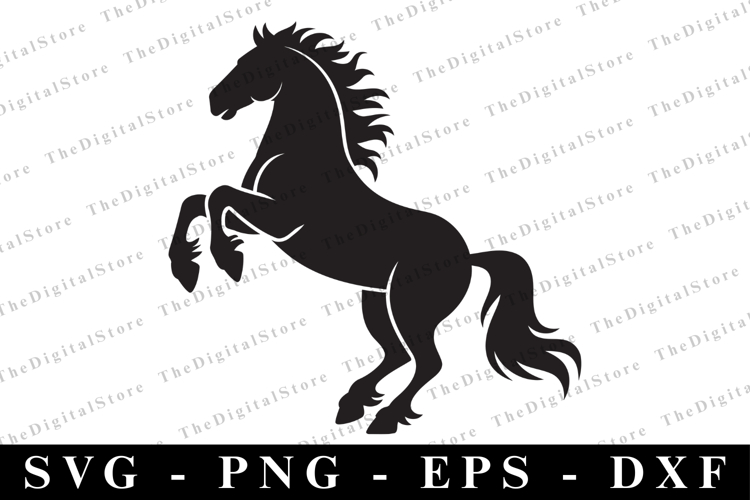 Horse Silhouette Image 3