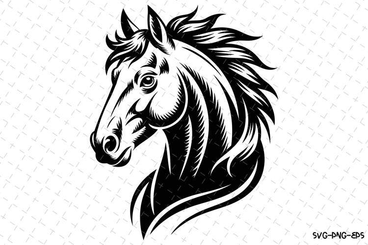 Horse Svg Design | Svg Cut Files | Digital Download