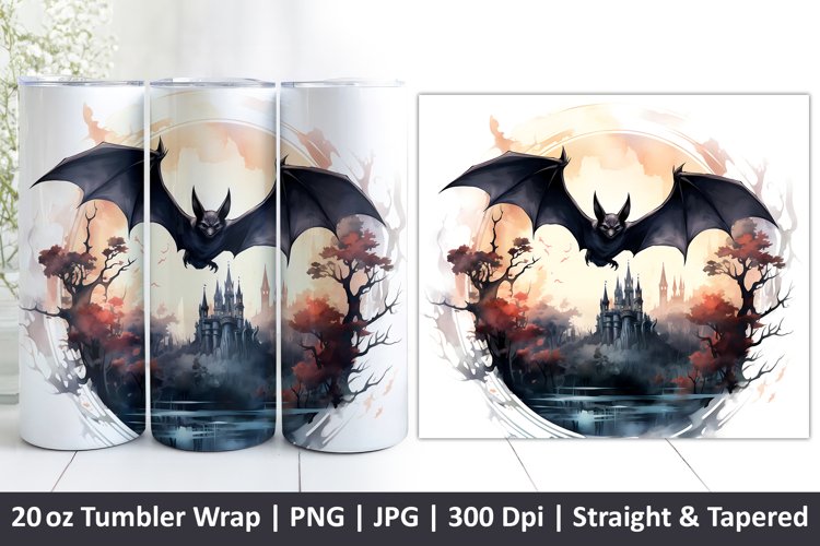 20 Oz Sublimation Tumbler Wrap Image 14