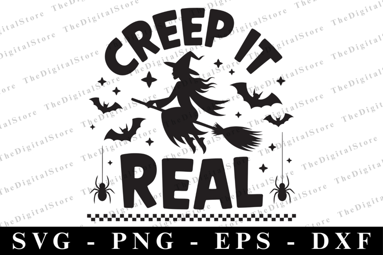 Creep it Real Svg | Halloween Svg | Cricut
