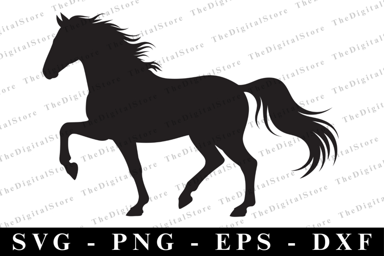 Horse Silhouette Image 2