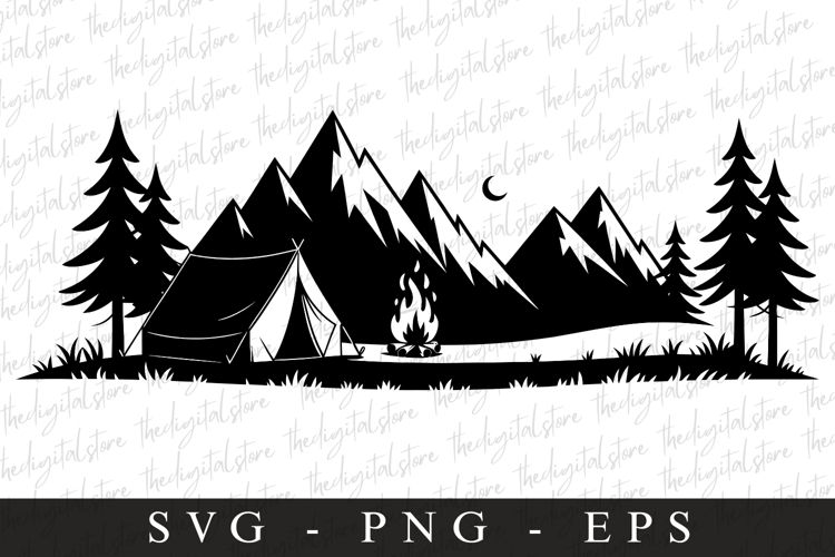 Cricut Camping Svg