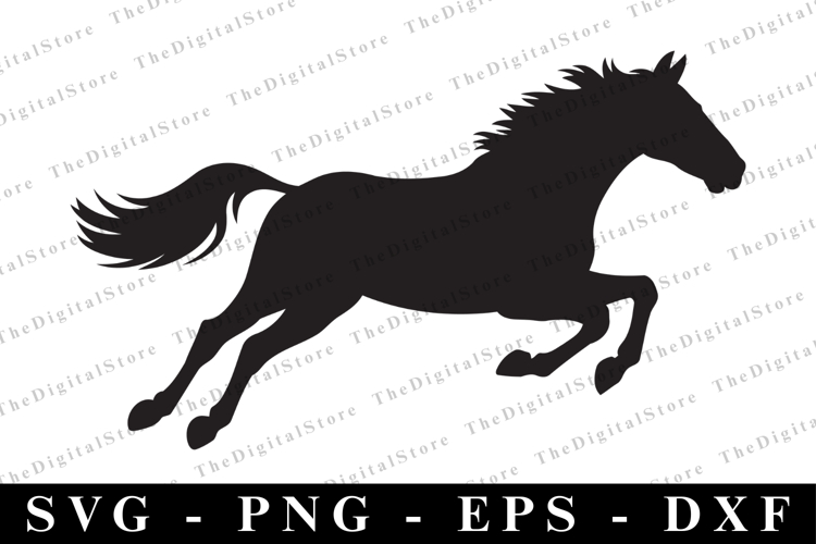 Horse Silhouette Image 9
