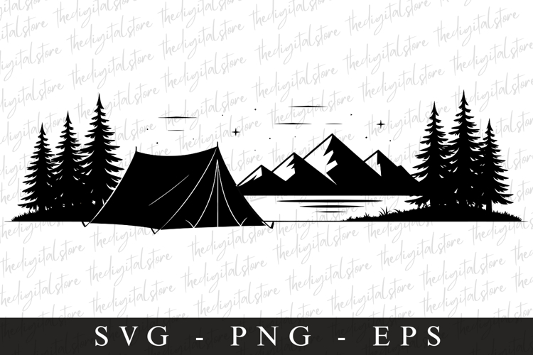 Camping Svg | Camping Svg | Svg Cut Files