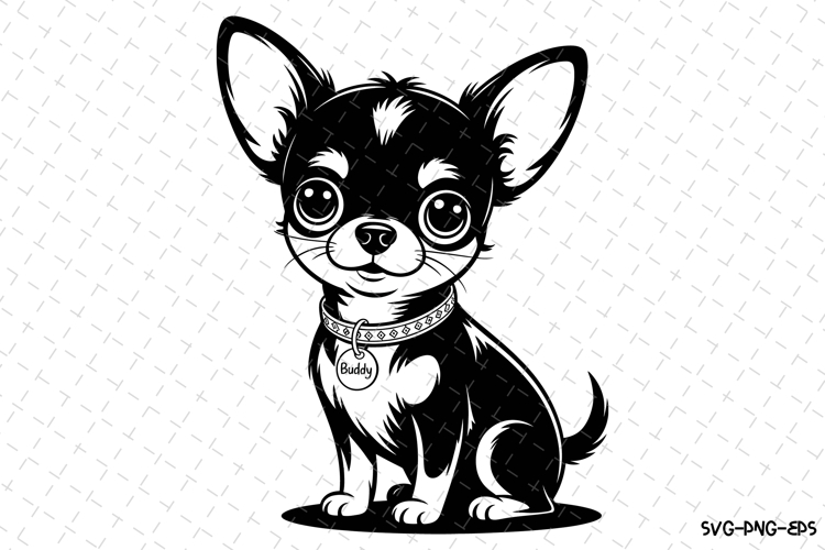 Cute Dog Silhouette Image 20
