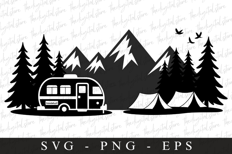 Cricut Camping Svg Image 9