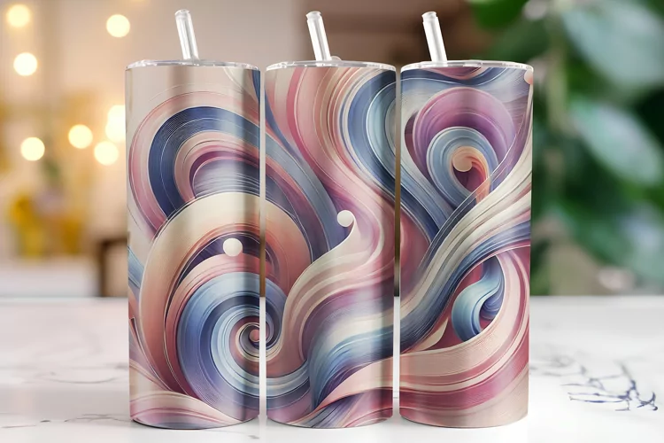 Abstract Tumbler Wrap | Sublimation | Tumblers