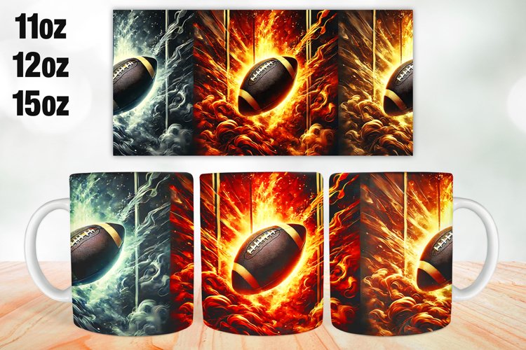 Football Sublimation Design Image 3