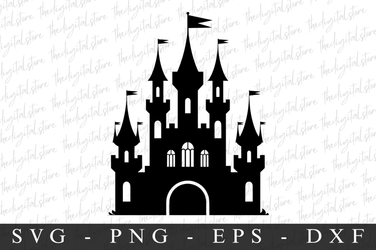 Castle Silhouette Image 10