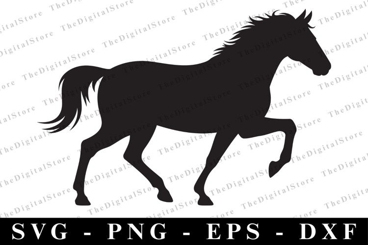 Horse Silhouette Image 4