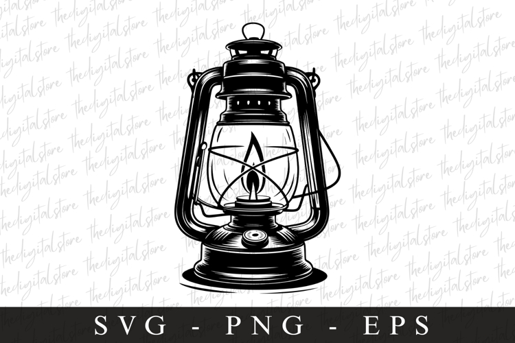 Lantern Svg | Camping Svg | Svg Cut Files