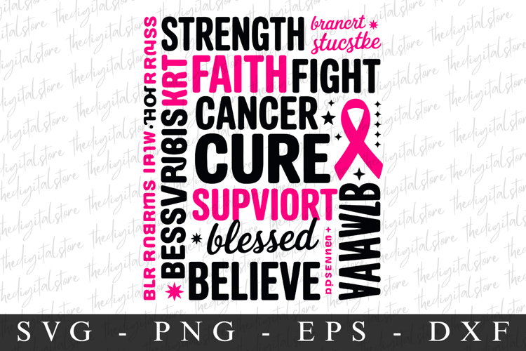 Strength PNG | Breast Cancer Awareness Png
