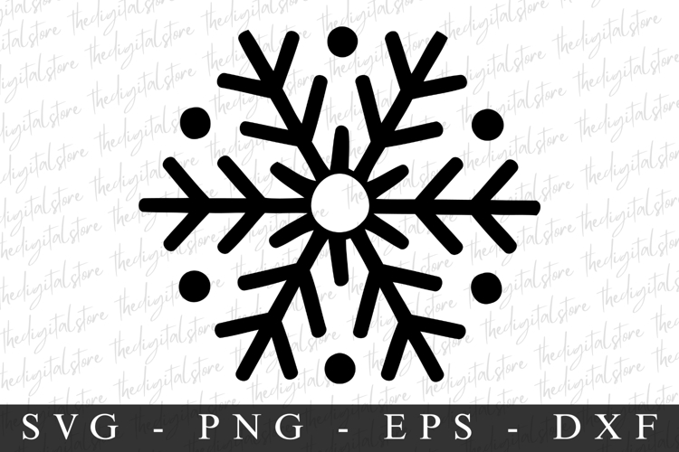 Snow Flake Svg Image 17