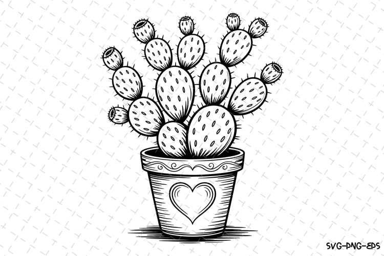 Cactus Silhouettes Image 10
