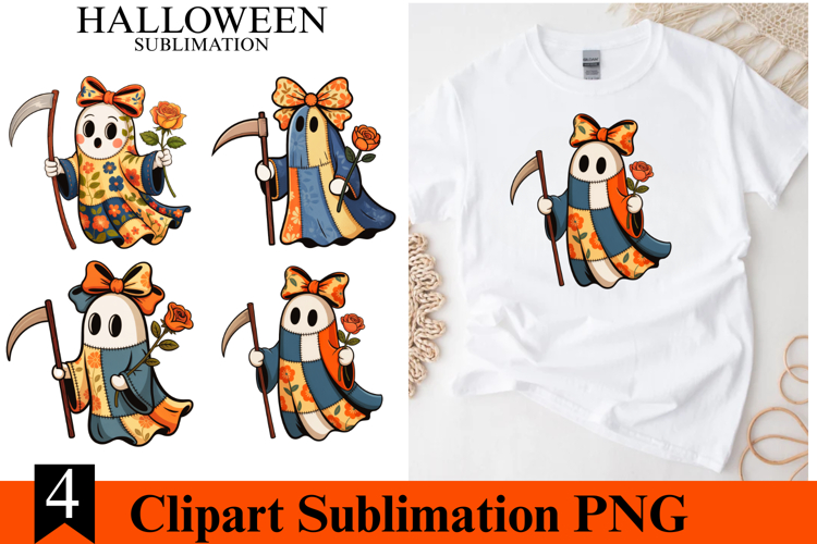 4 Halloween Boo Clipart PNG | Spooky Season Png