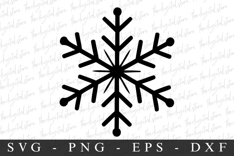 Merry Christmas Snow Flake Svg | Christmas svg