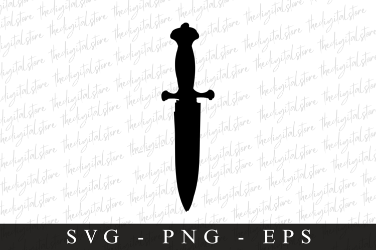 Knife Silhouette Image 2