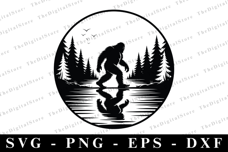 Bigfoot SVG | SVG Cut files | Cricut