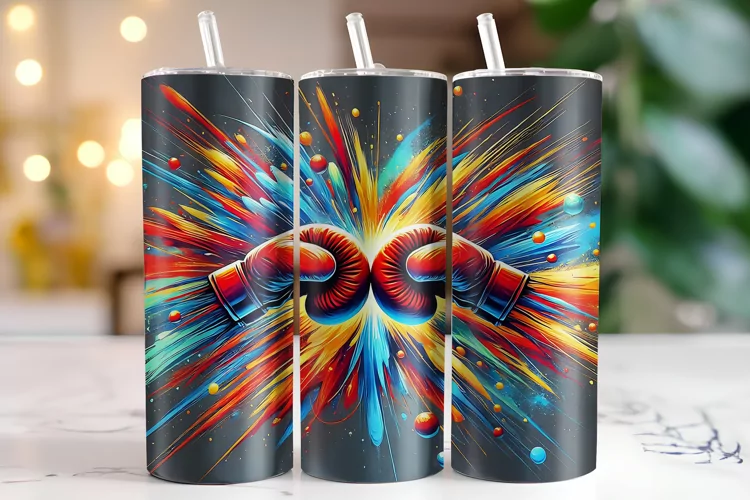 Boxing Tumbler Wrap | Sublimation | Tumblers
