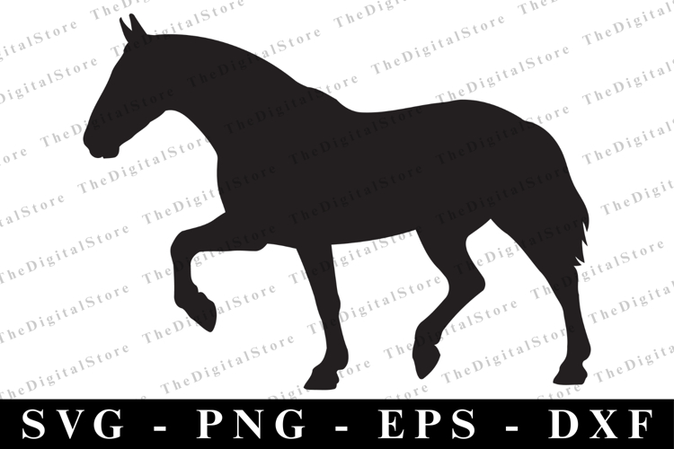 Horse Silhouette Image 13