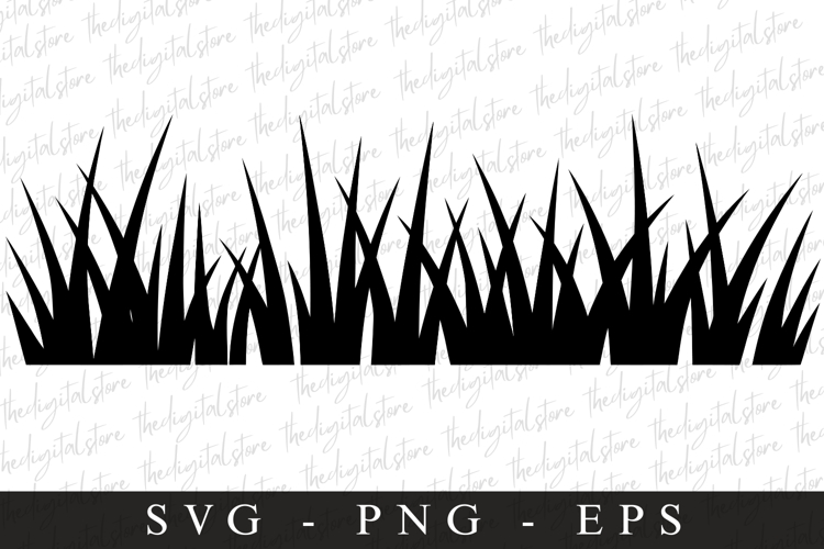 Grass Silhouette Image 3