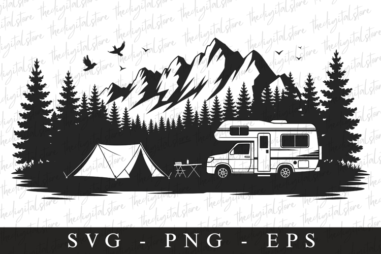 Cricut Camping Svg Image 16