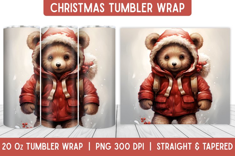 Christmas Tumbler Wrap | Christmas Sublimation | Tumbler