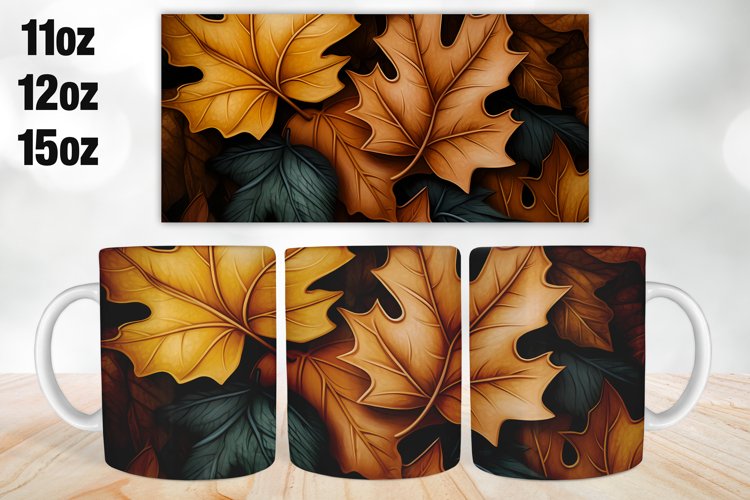 Fall Mug Sublimation PNG | Sublimation | 11oz 12oz   15oz