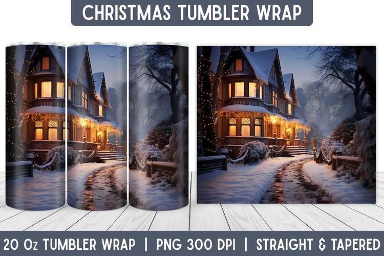 Christmas Tumbler Wrap Image 5