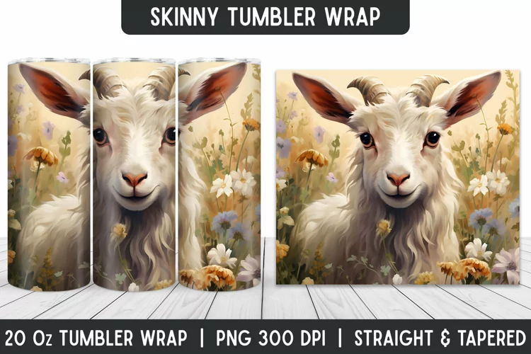 Tumbler Sublimation Wrap | 3D Sublimation | Skinny Tumbler