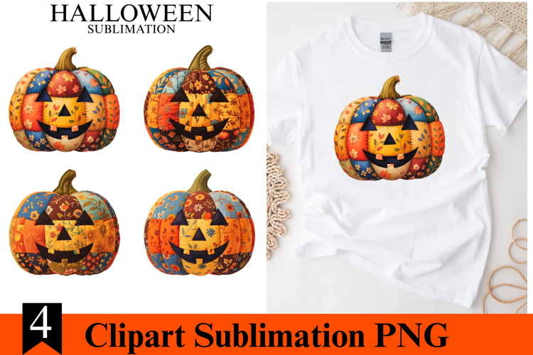 4 Halloween Pumpkin Clipart PNG | Spooky Season Png