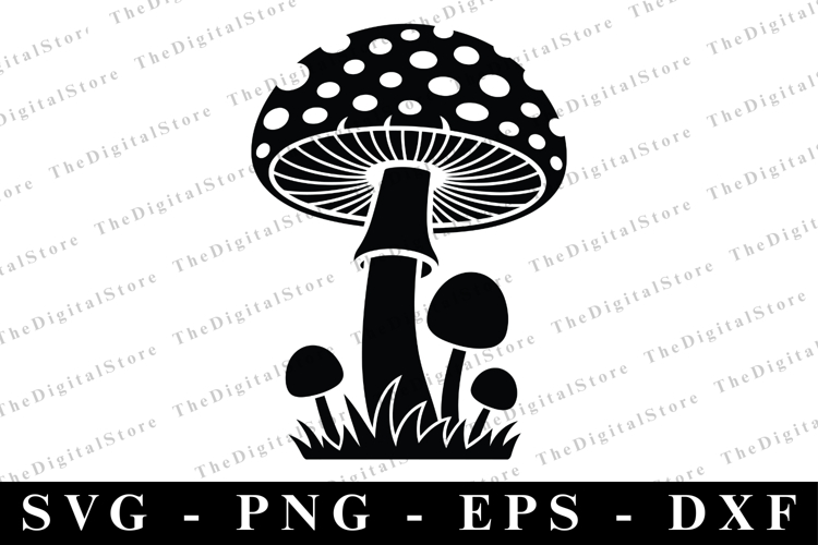 Mushrooms SVG | SVG Cut files | Cricut