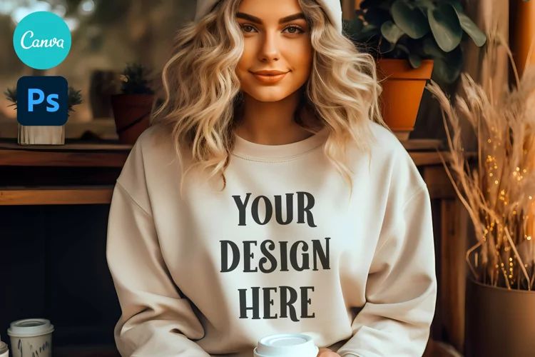 Bella and Canvas Tshirt Mockup | Model Mockup | Bella Canvas