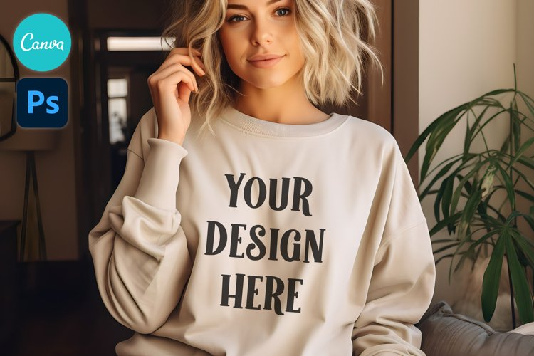 Bella and Canvas Tshirt Mockup | Model Mockup | Bella Canvas