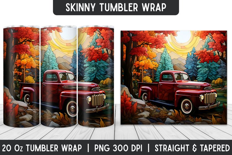 Fall Tumbler Wrap Image 10