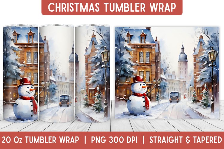 Christmas Tumbler Wrap | Christmas Sublimation | Tumbler