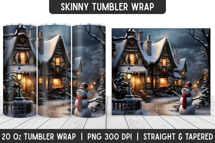 Christmas Tumbler Wrap Image 23